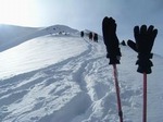 Winter Trekking Chimgan Mountains