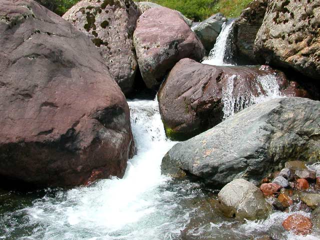 Kizilsuv Mountain River