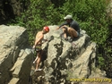Uzbekistan rock climbing
